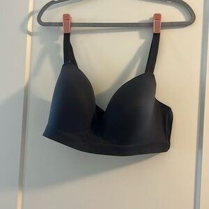 Soma Enbliss Wireless Bra, 40DD, Dark Gray